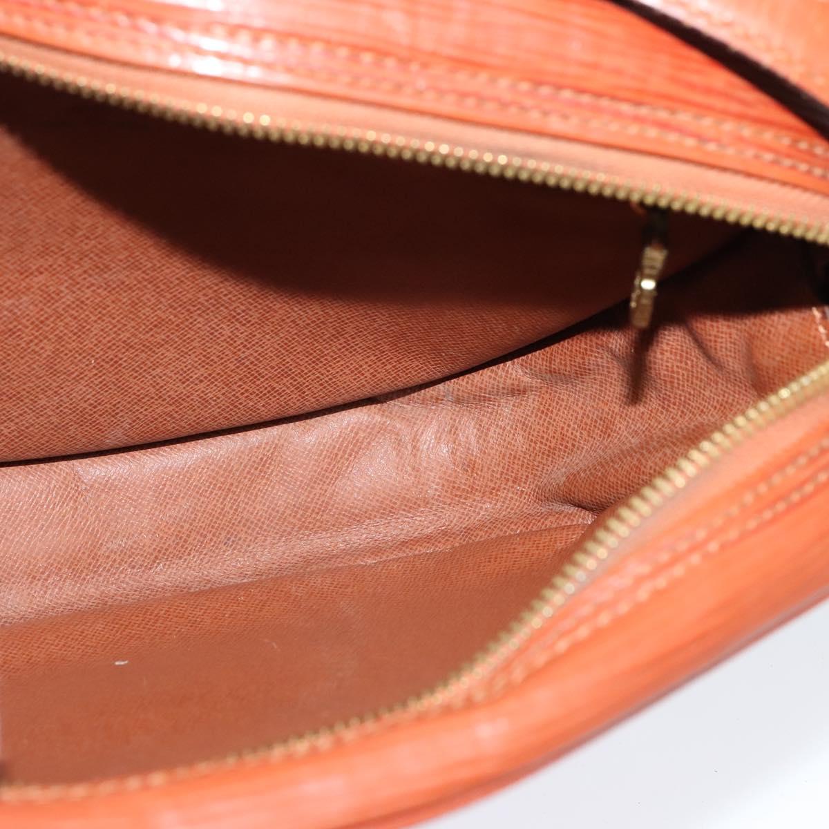 LOUIS VUITTON Epi Jeune FilleMM Shoulder Bag Brown M52153 LV Auth hk2446