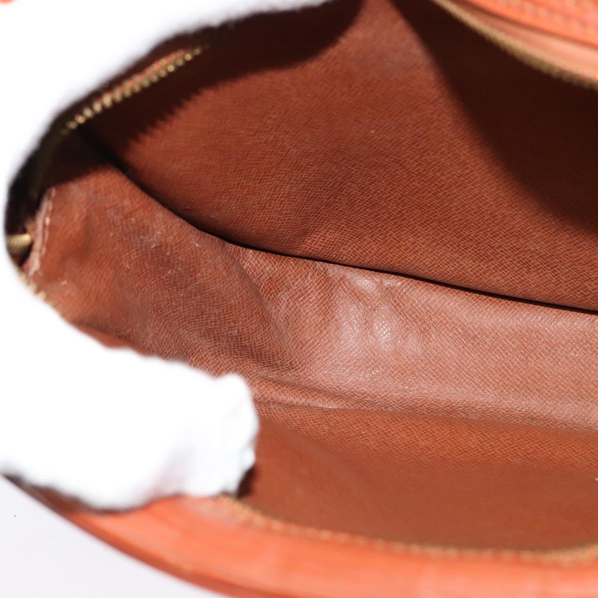 LOUIS VUITTON Epi Jeune FilleMM Shoulder Bag Brown M52153 LV Auth hk2446