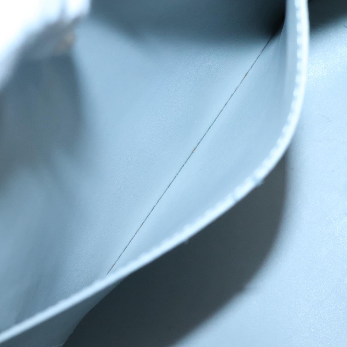 LOUIS VUITTON Monogram Vernis Houston Hand Bag Gris M91053 LV Auth hk2532