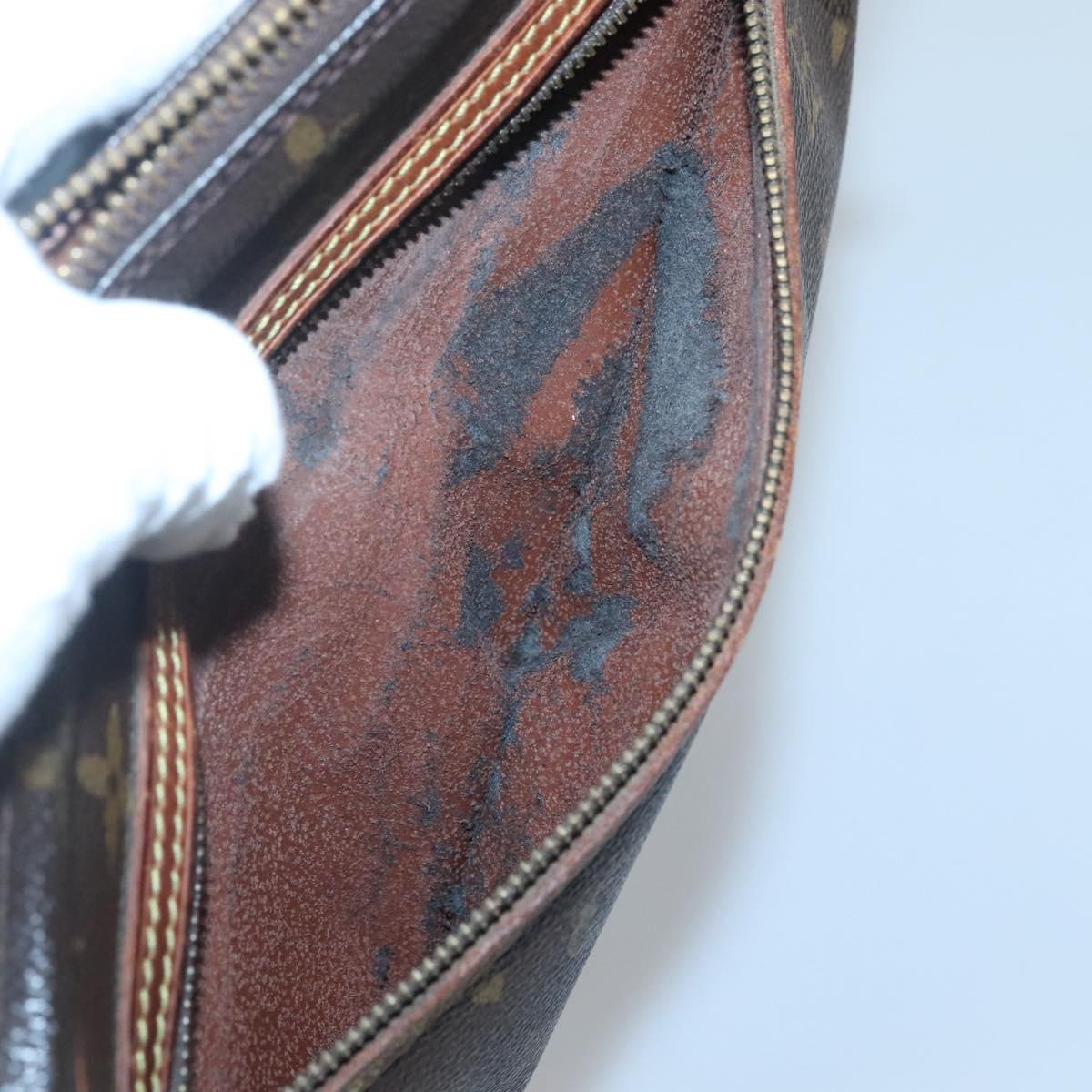 LOUIS VUITTON Monogram Marly Dragonne GM Clutch Bag M51825 LV Auth hk2543