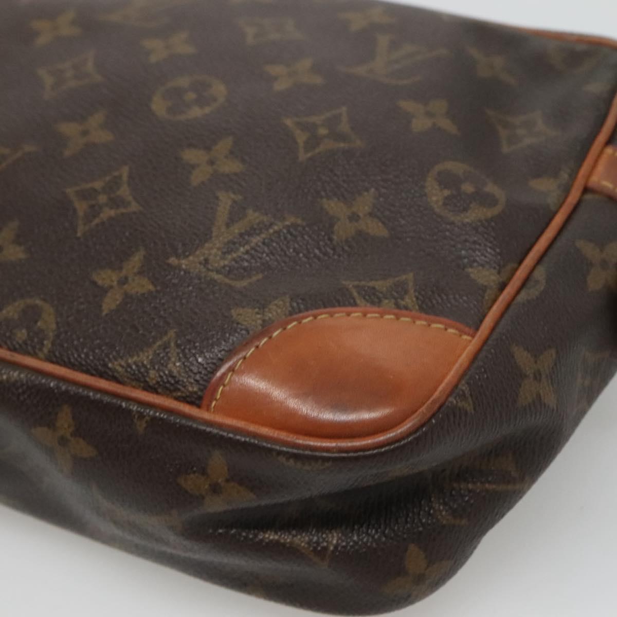 LOUIS VUITTON Monogram Compiegne 28 Clutch Bag M51845 LV Auth hk2544