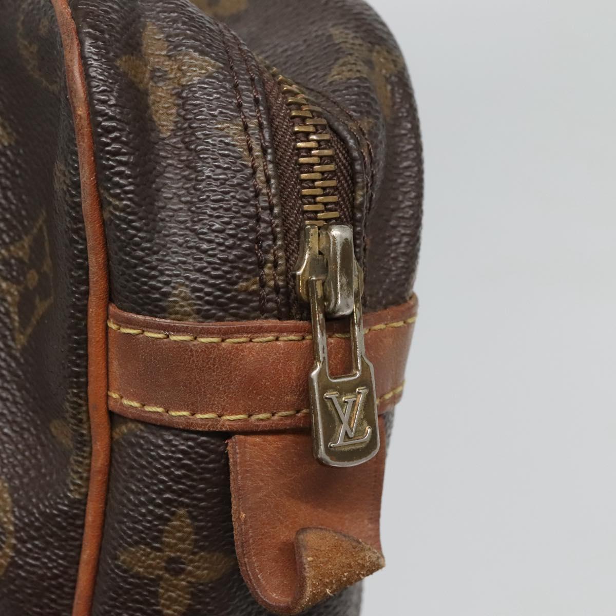 LOUIS VUITTON Monogram Compiegne 28 Clutch Bag M51845 LV Auth hk2544