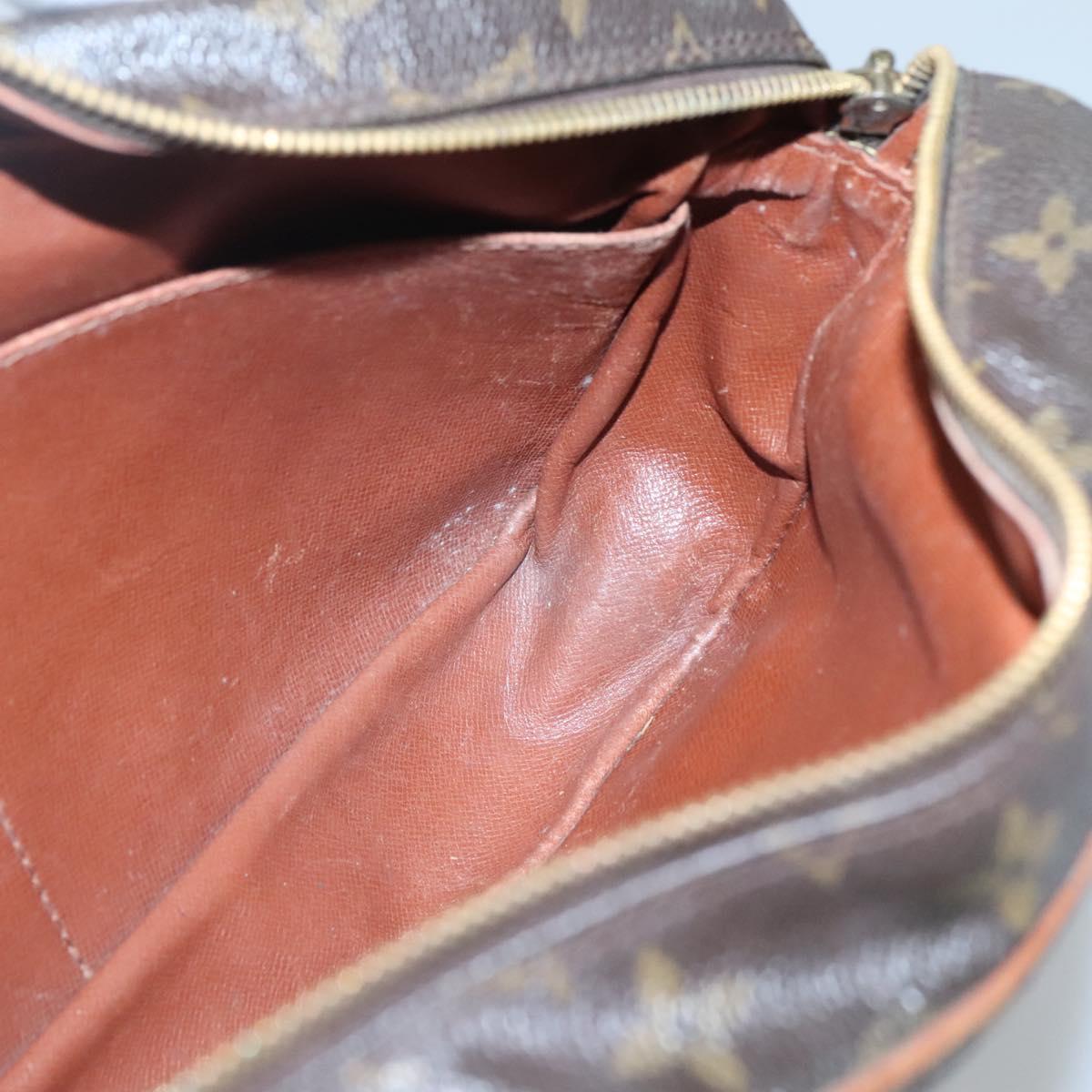 LOUIS VUITTON Monogram Compiegne 28 Clutch Bag M51845 LV Auth hk2544