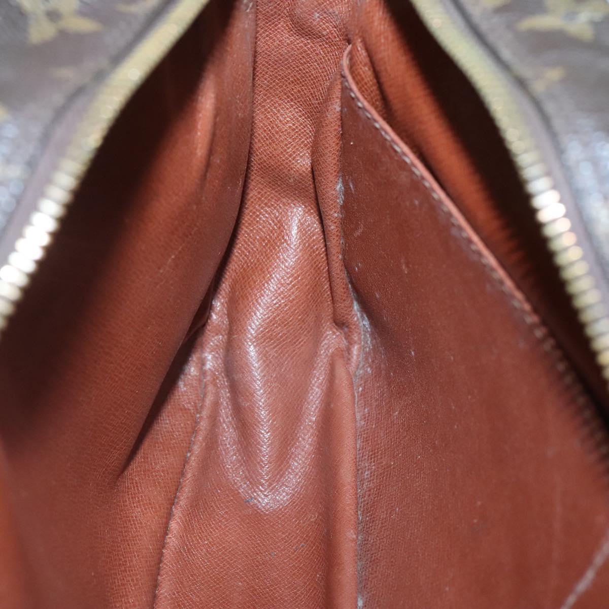 LOUIS VUITTON Monogram Compiegne 28 Clutch Bag M51845 LV Auth hk2544