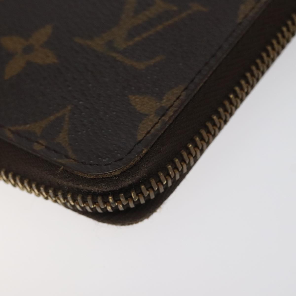 LOUIS VUITTON Monogram Organizer De Voyage Travel Case M60120 LV Auth hk2547