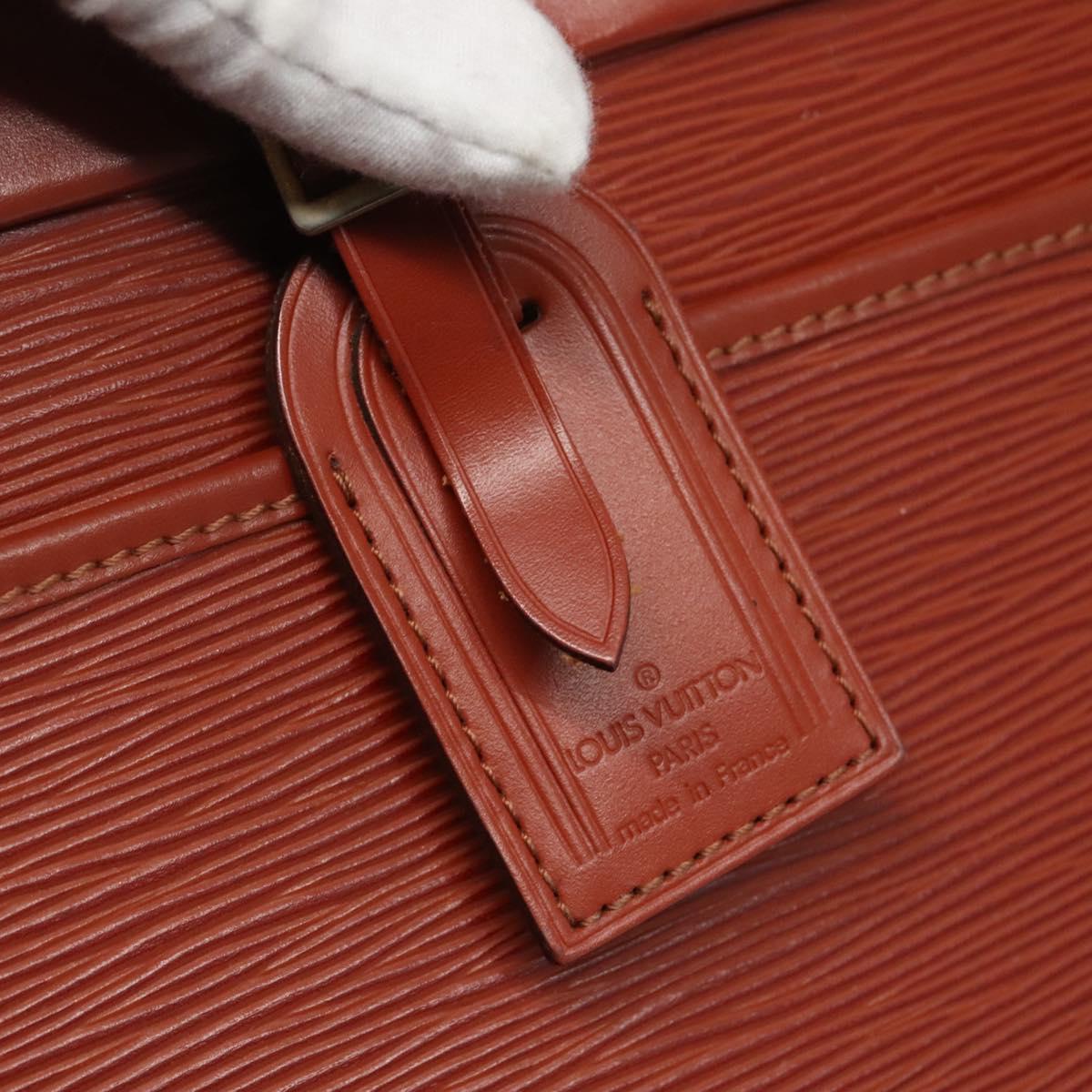 LOUIS VUITTON Epi Riviera Hand Bag Brown M48183 LV Auth hk2549