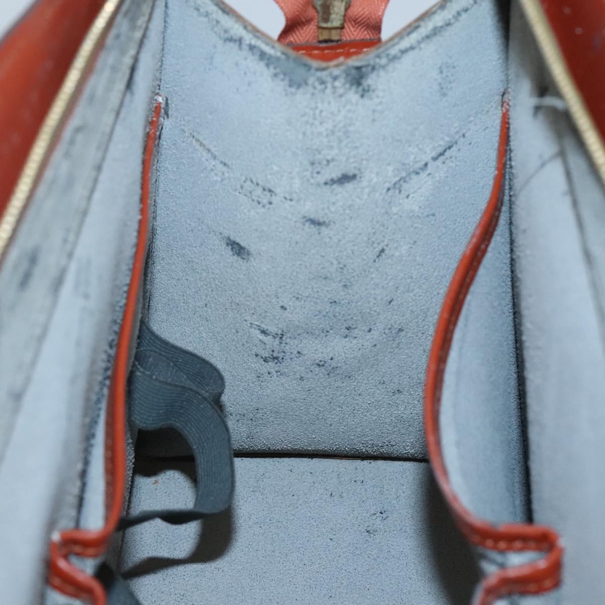 LOUIS VUITTON Epi Riviera Hand Bag Brown M48183 LV Auth hk2549