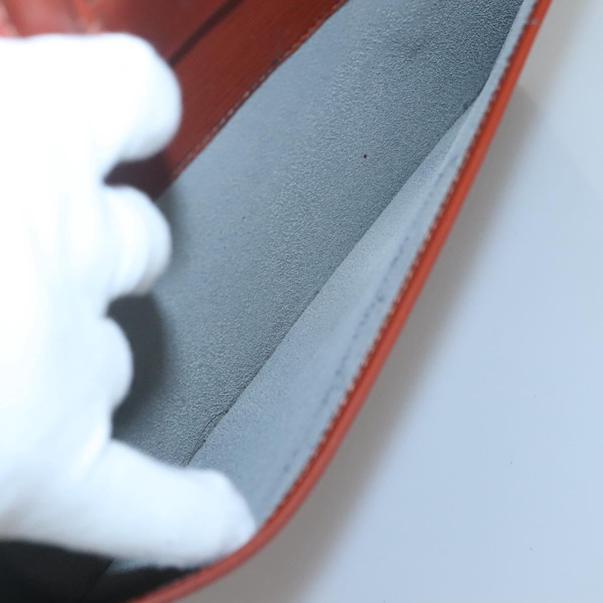 LOUIS VUITTON Epi Riviera Hand Bag Brown M48183 LV Auth hk2549