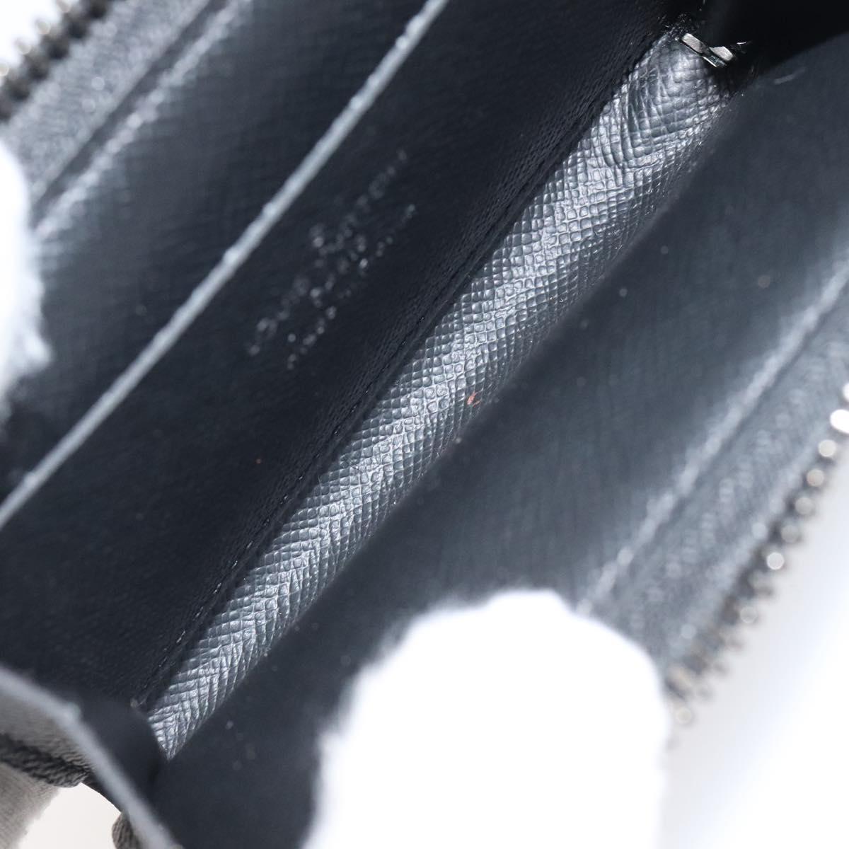 LOUIS VUITTON Monogram Eclipse Porte monnaie Jour Coin Purse M63536 Auth hk2554