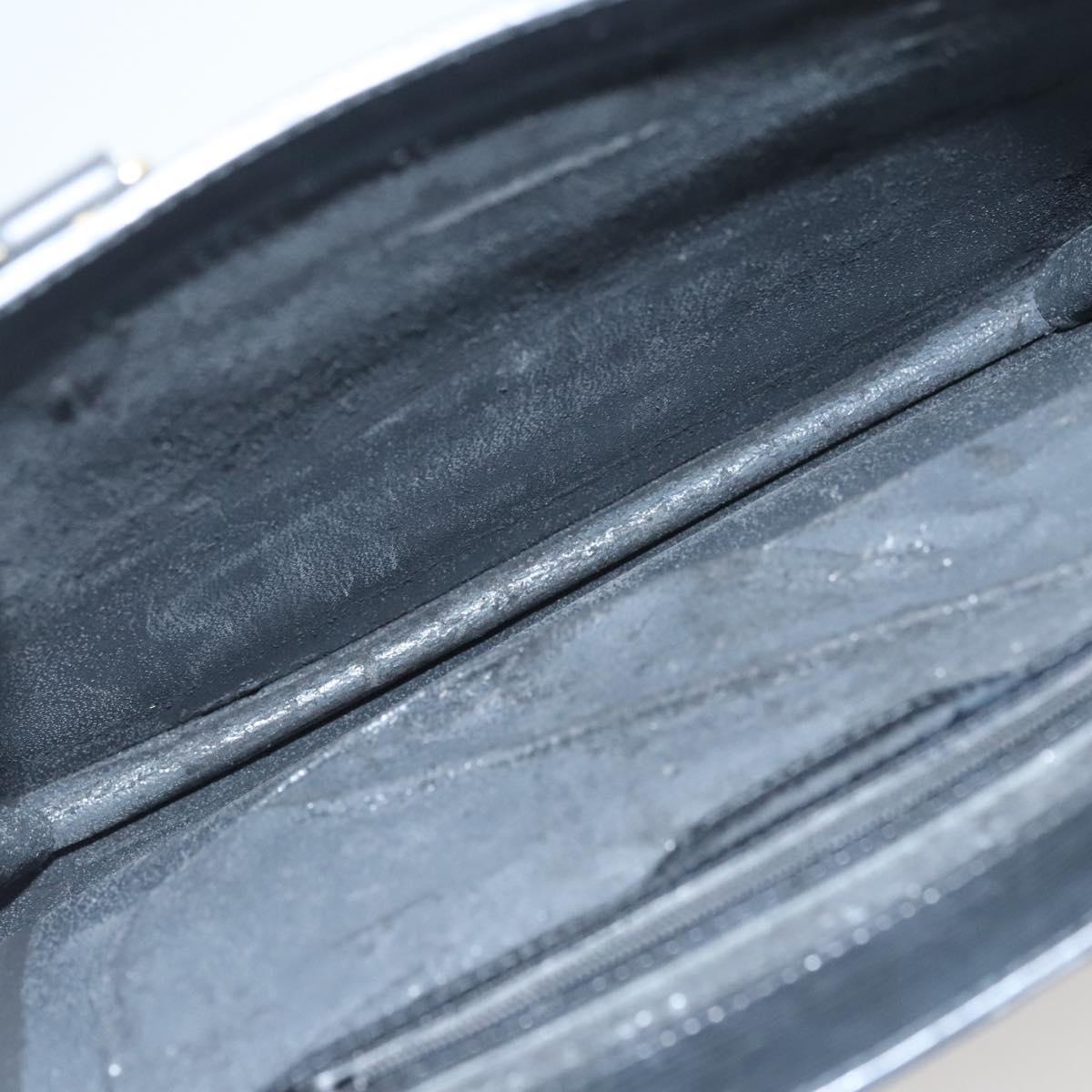 LOUIS VUITTON Epi Sac Plat Hand Bag Black M59082 LV Auth hk2560