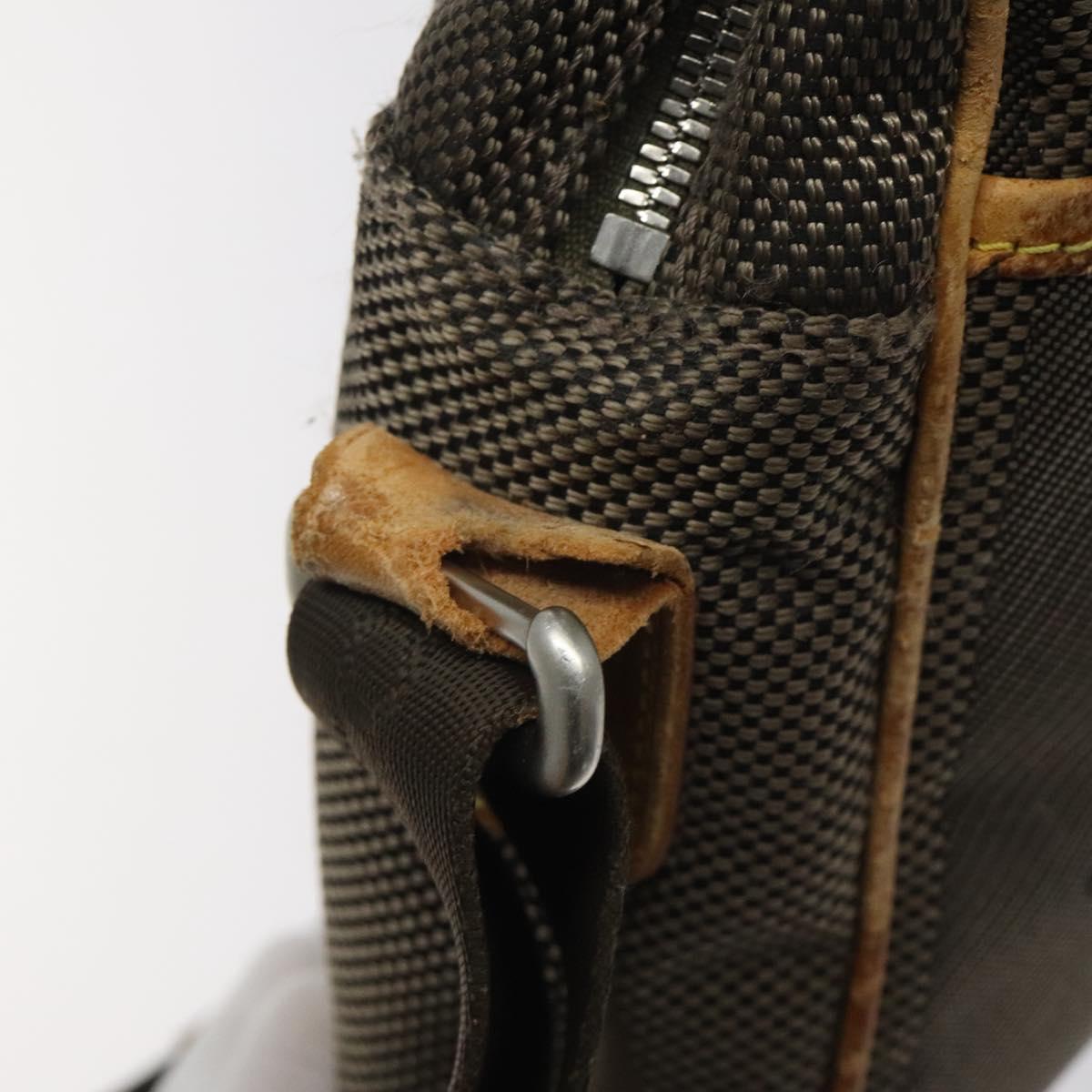 LOUIS VUITTON Damier Geant Sitadan NM Bag Brown Tail M93224 LV Auth hk2564