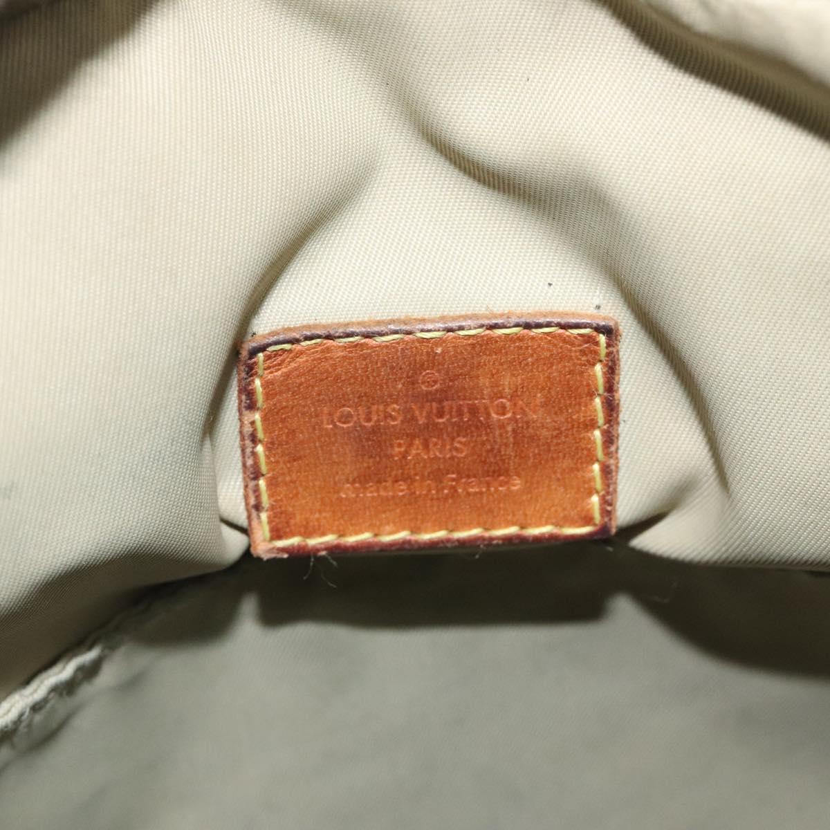 LOUIS VUITTON Damier Geant Sitadan NM Bag Brown Tail M93224 LV Auth hk2564