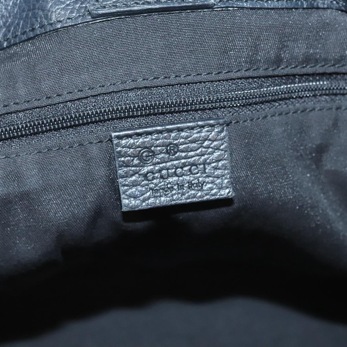 GUCCI GG Canvas Tote Bag Outlet Gray 354664 Auth hk2586