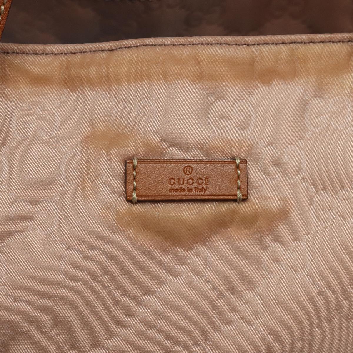 GUCCI GG Canvas Hand Bag Pink 282439 Auth hk2599