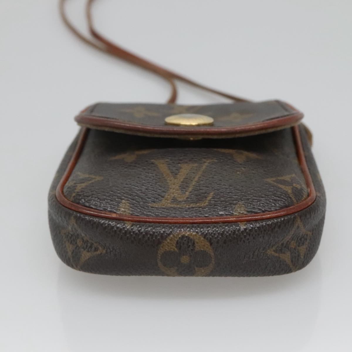 LOUIS VUITTON Monogram Pochette Cancun Shoulder Bag M60018 LV Auth hk2649