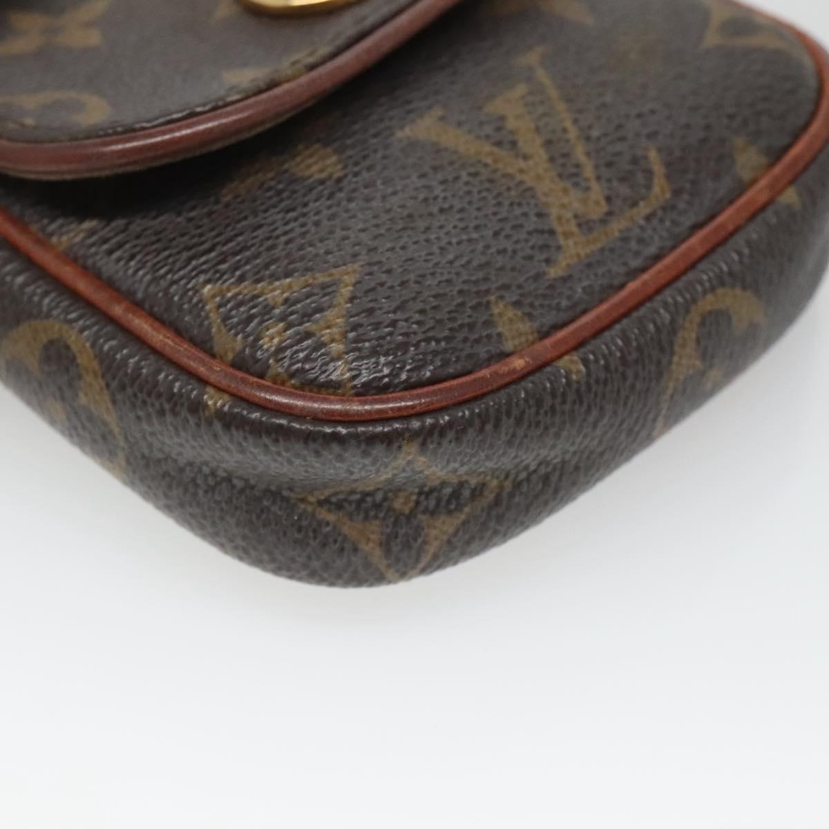 LOUIS VUITTON Monogram Pochette Cancun Shoulder Bag M60018 LV Auth hk2649
