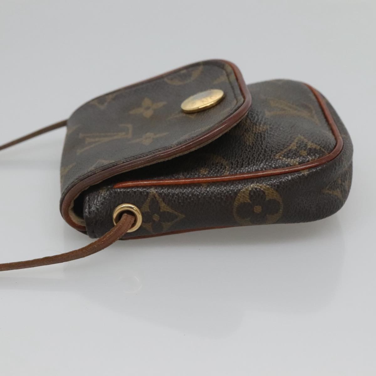 LOUIS VUITTON Monogram Pochette Cancun Shoulder Bag M60018 LV Auth hk2649