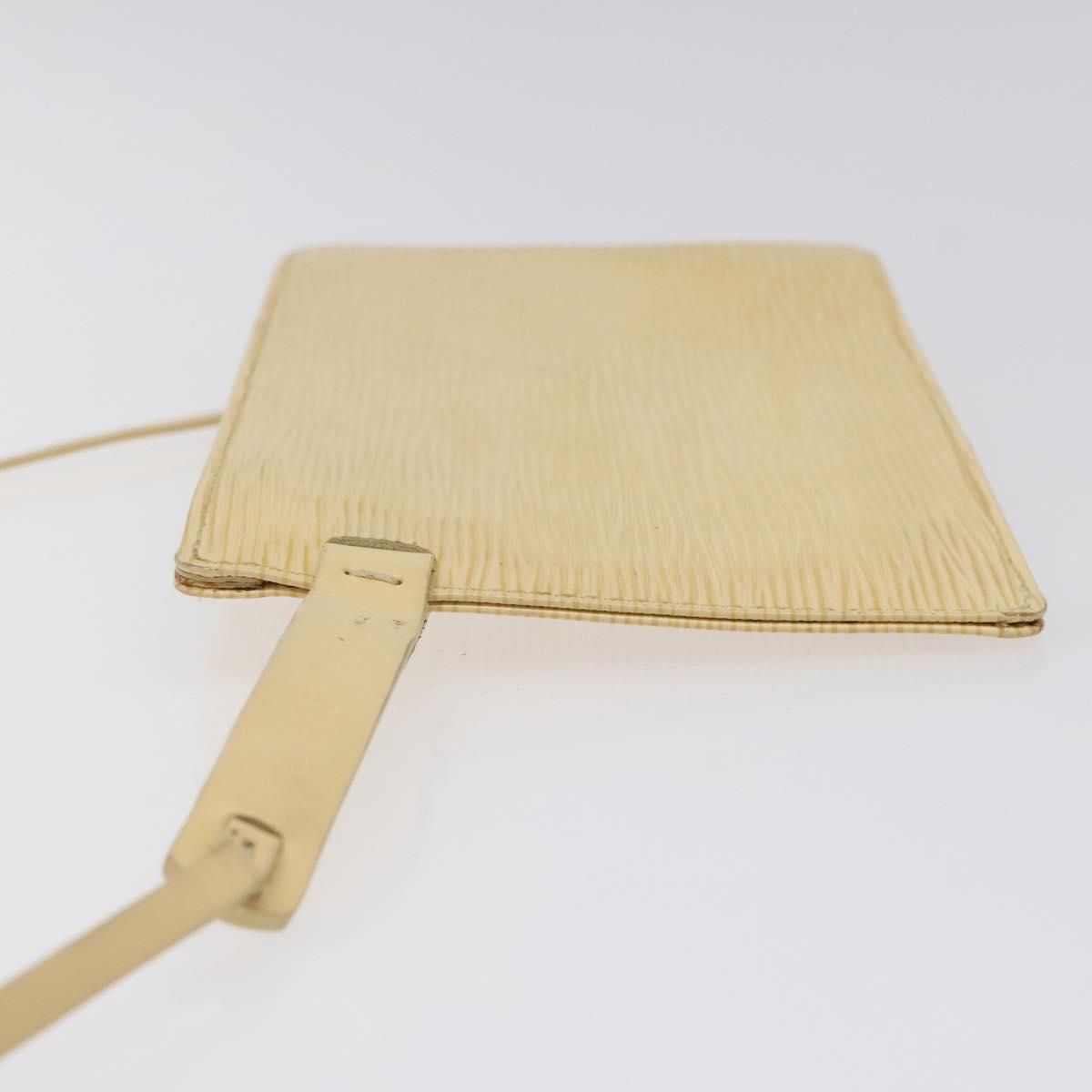 LOUIS VUITTON Epi Rochelle Waist bag Cream M5292A LV Auth hk2670