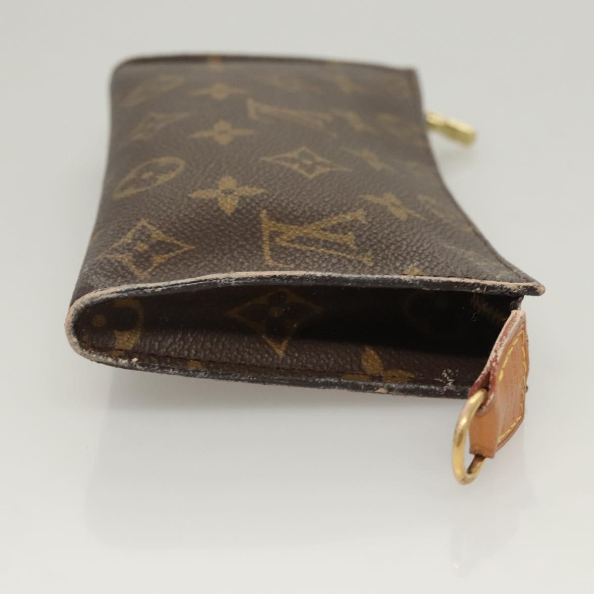 LOUIS VUITTON Monogram Bucket GM Pouch Accessory Pouch LV Auth hk2699
