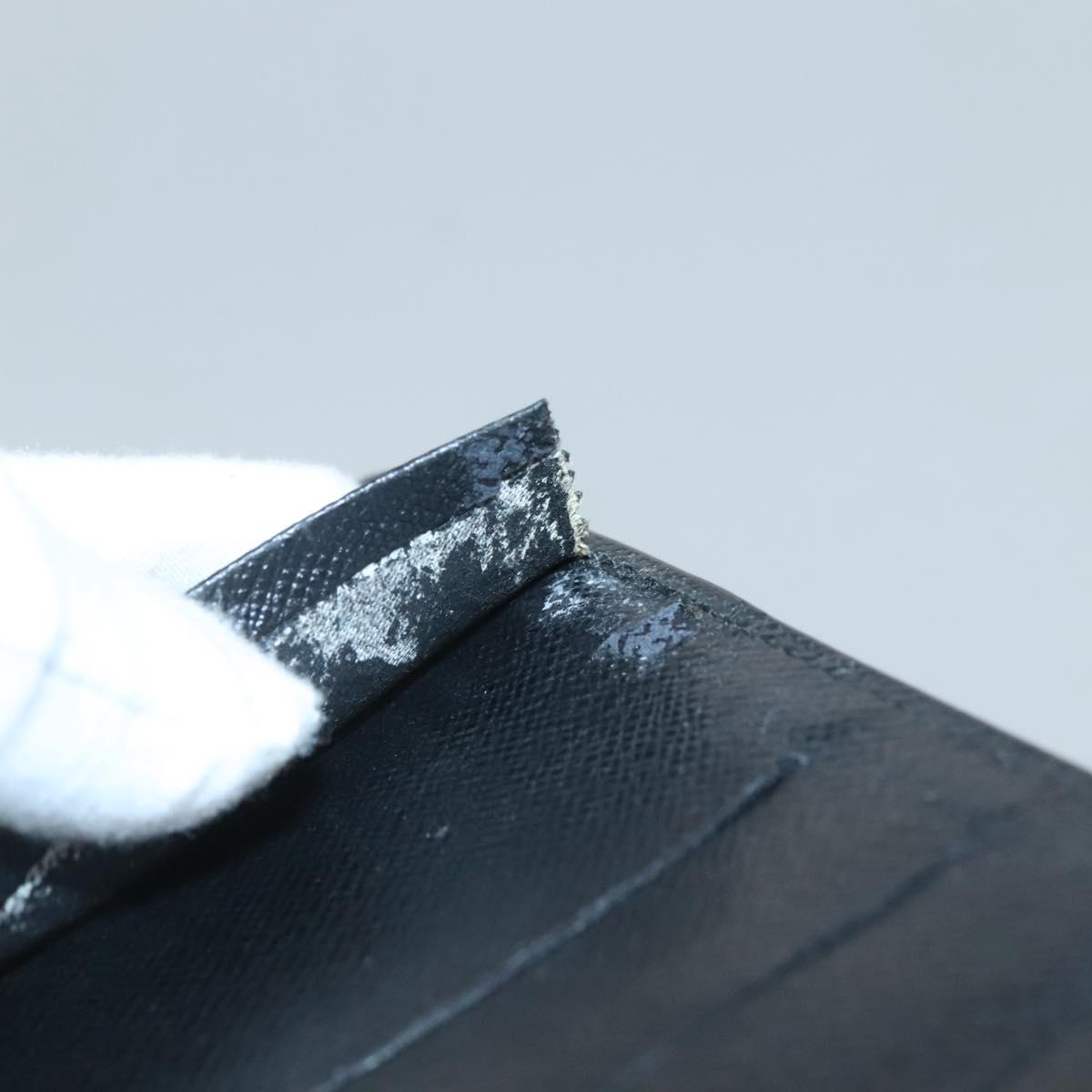 LOUIS VUITTON Epi Agenda MM Day Planner Cover Black R20042 LV Auth hk2714