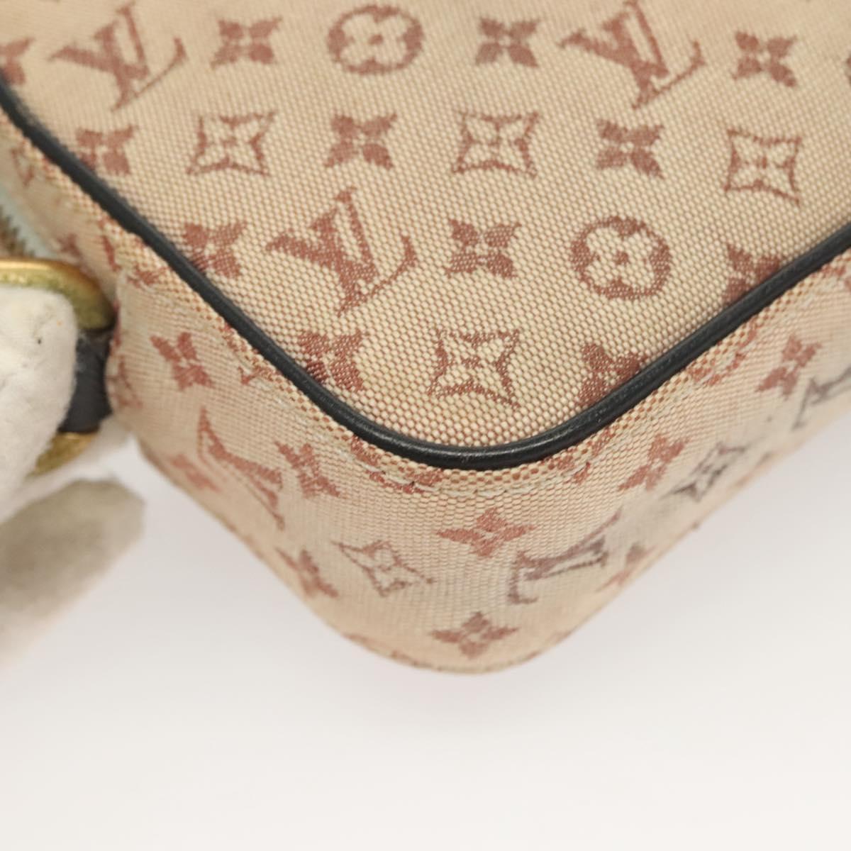 LOUIS VUITTON Monogram Mini Juliet MM Shoulder Bag Blue M92004 LV Auth hk2718