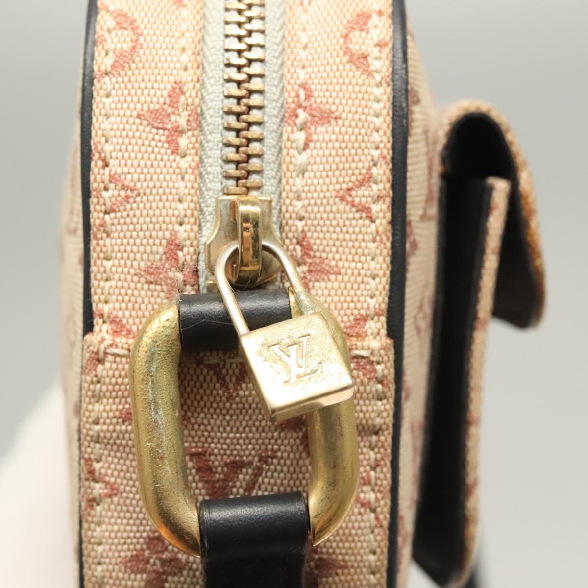 LOUIS VUITTON Monogram Mini Juliet MM Shoulder Bag Blue M92004 LV Auth hk2718