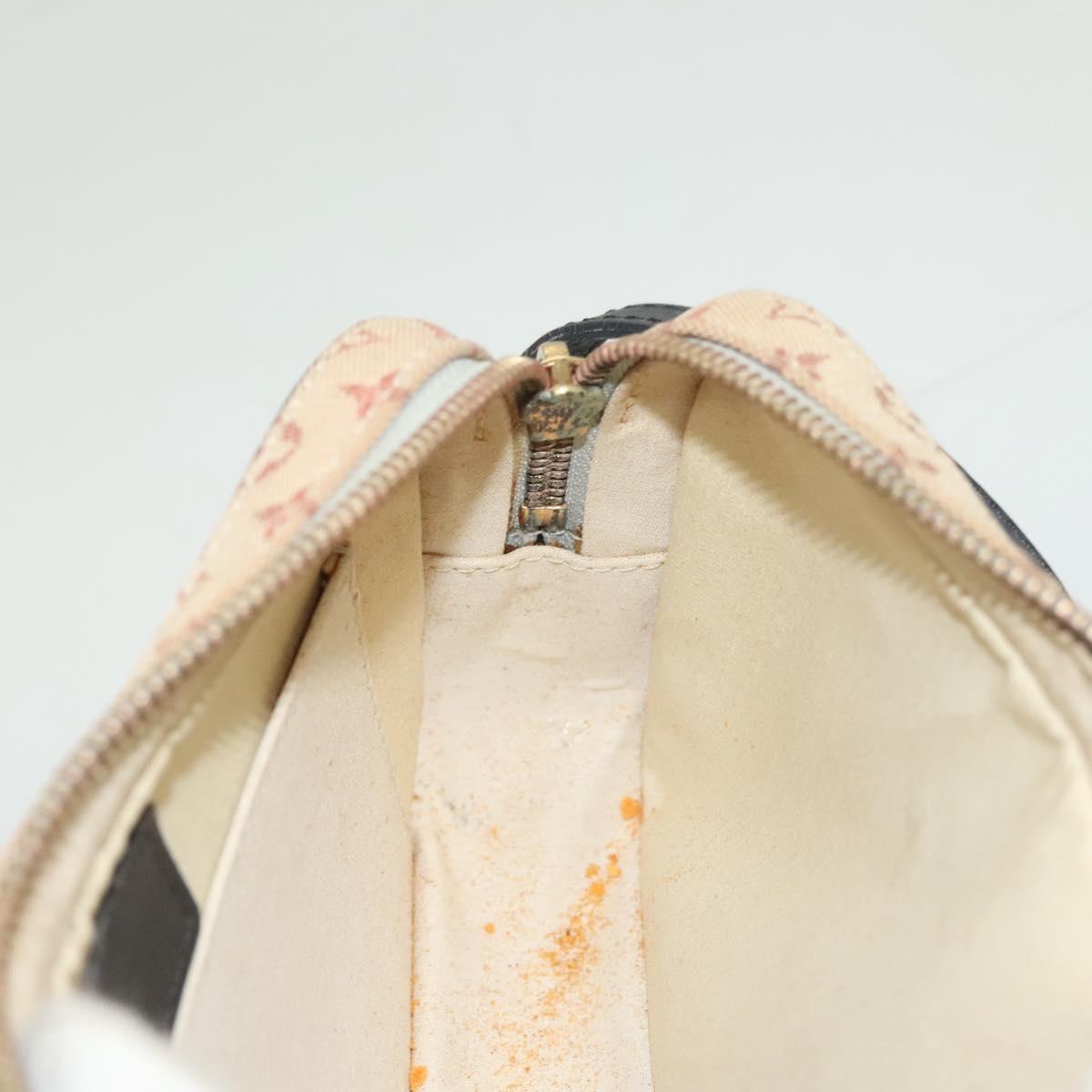 LOUIS VUITTON Monogram Mini Juliet MM Shoulder Bag Blue M92004 LV Auth hk2718