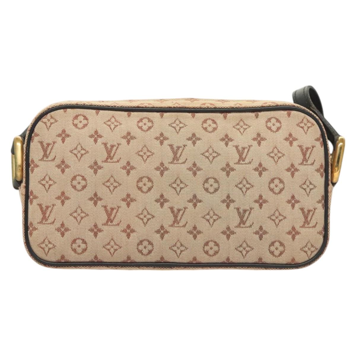 LOUIS VUITTON Monogram Mini Juliet MM Shoulder Bag Blue M92004 LV Auth hk2718