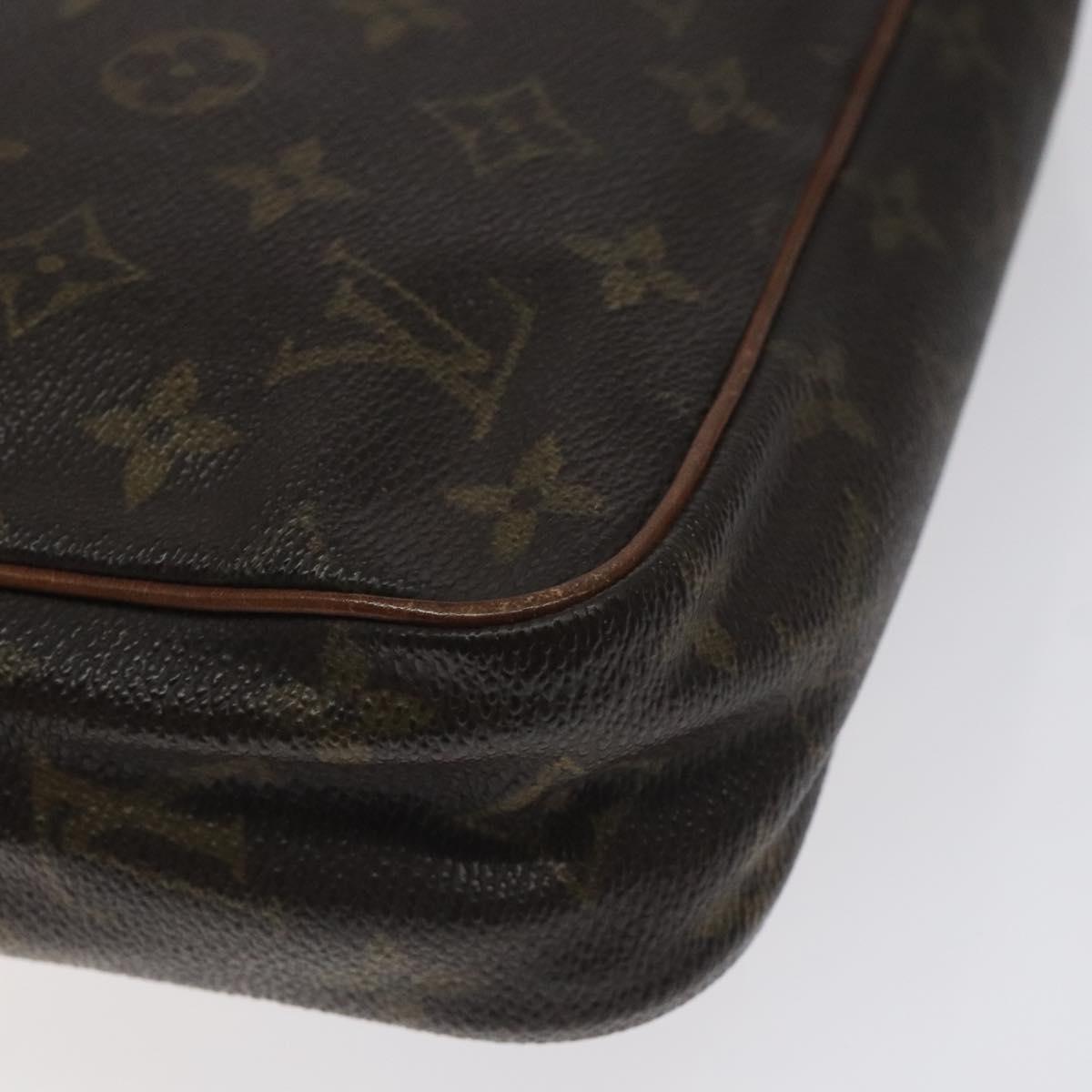 LOUIS VUITTON Monogram Compiegne 23 Clutch Bag M51847 LV Auth hk2735