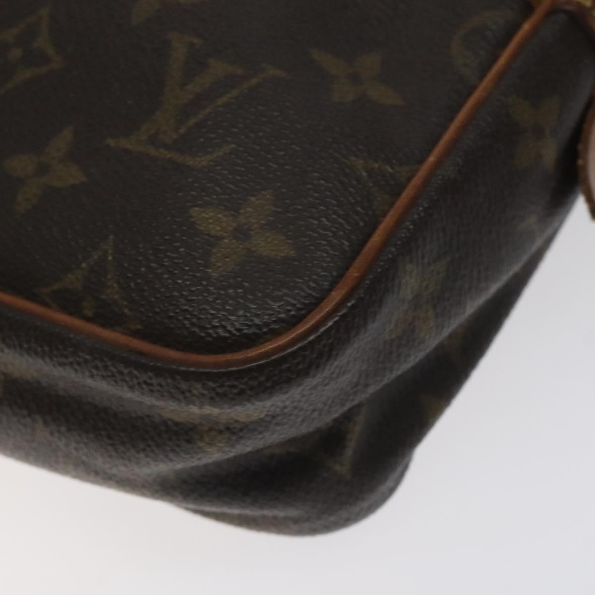 LOUIS VUITTON Monogram Compiegne 23 Clutch Bag M51847 LV Auth hk2735
