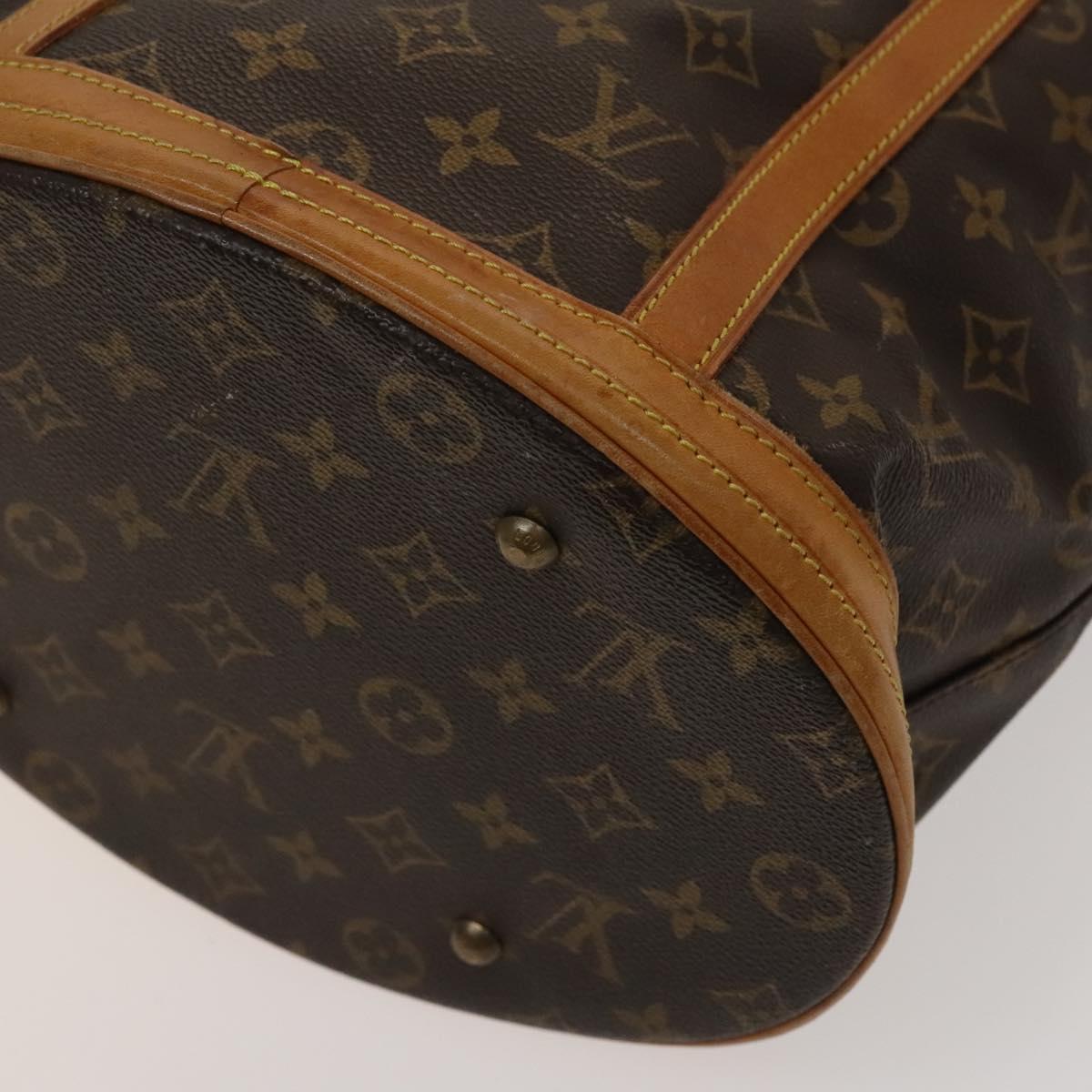 LOUIS VUITTON Monogram Bucket GM Shoulder Bag M42236 LV Auth hk2761