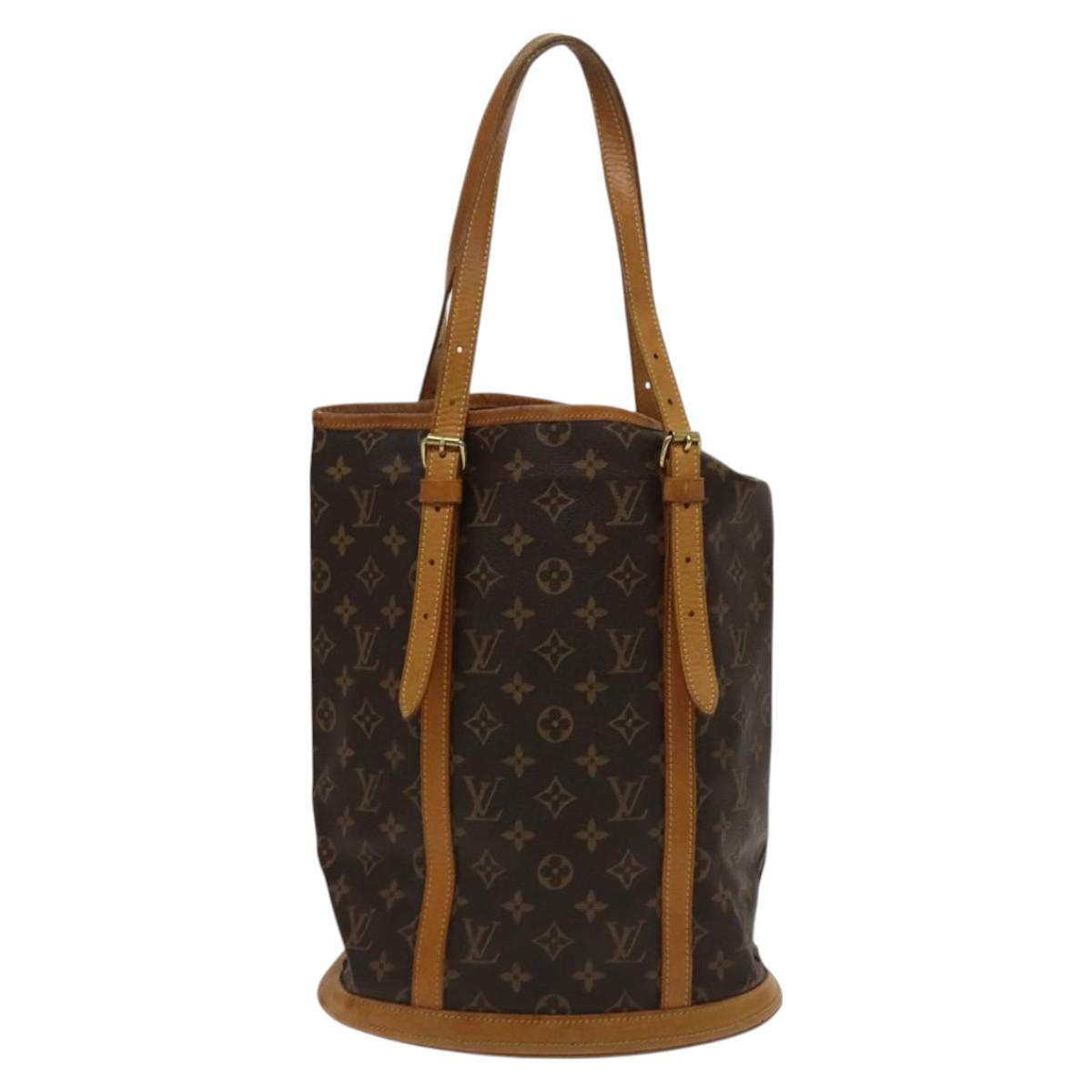 LOUIS VUITTON Monogram Bucket GM Shoulder Bag M42236 LV Auth hk2761