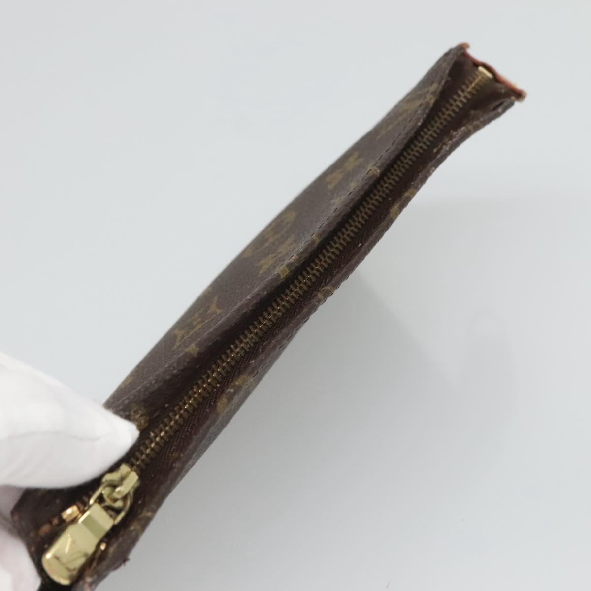 LOUIS VUITTON Monogram Bucket GM Accessory Pouch LV Auth hk2762