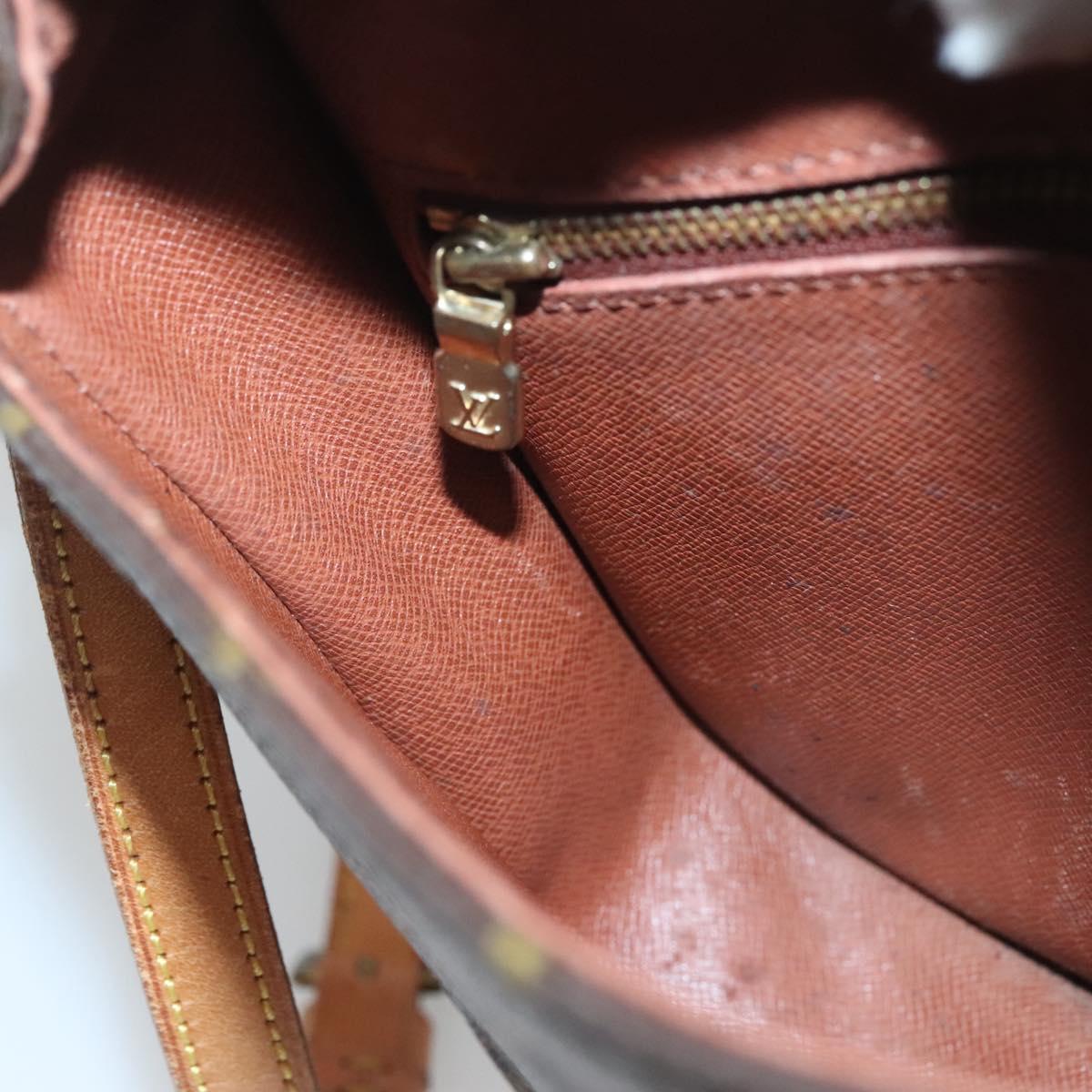 LOUIS VUITTON Monogram Saint Cloud MM Shoulder Bag M51243 LV Auth hk2767