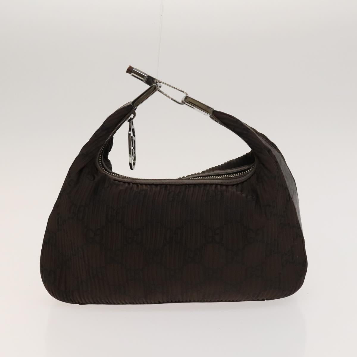 GUCCI GG Canvas Crystal Shoulder Bag 2 Set Beige Brown Auth hk2866