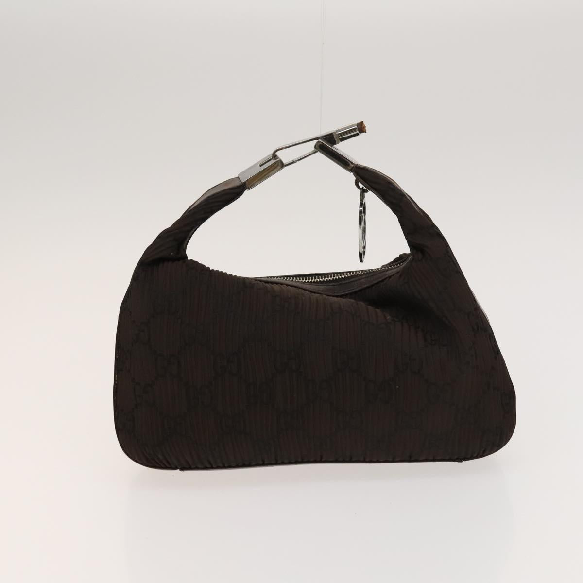 GUCCI GG Canvas Crystal Shoulder Bag 2 Set Beige Brown Auth hk2866
