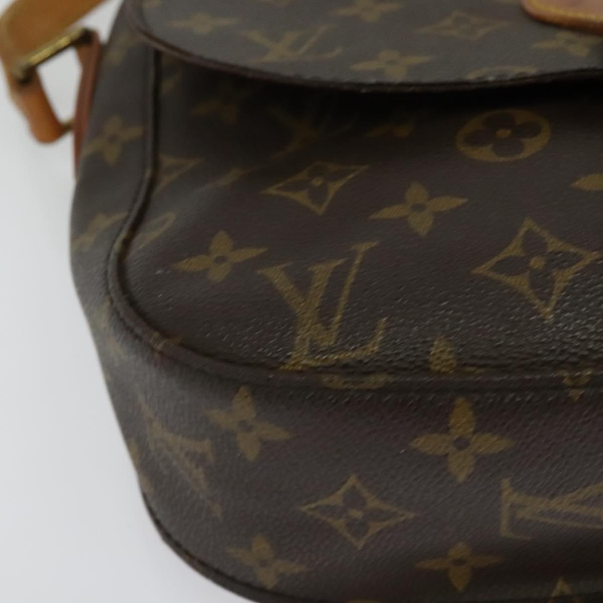 LOUIS VUITTON Monogram Saint Cloud GM Shoulder Bag M51242 LV Auth hk2869
