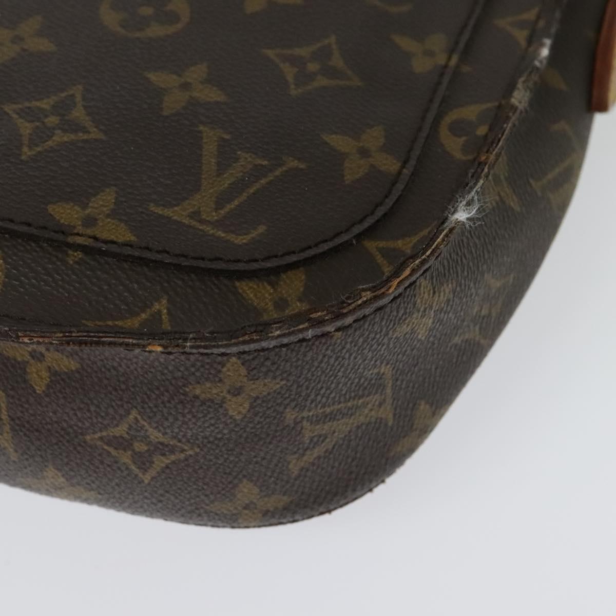 LOUIS VUITTON Monogram Saint Cloud GM Shoulder Bag M51242 LV Auth hk2869