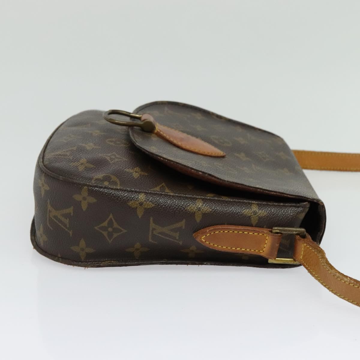 LOUIS VUITTON Monogram Saint Cloud GM Shoulder Bag M51242 LV Auth hk2869