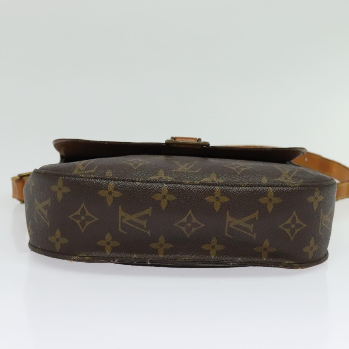 LOUIS VUITTON Monogram Saint Cloud GM Shoulder Bag M51242 LV Auth hk2869