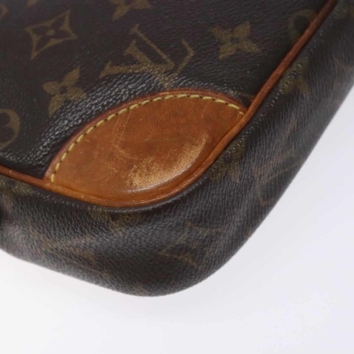 LOUIS VUITTON Monogram Marly Dragonne GM Clutch Bag M51825 LV Auth hk2872