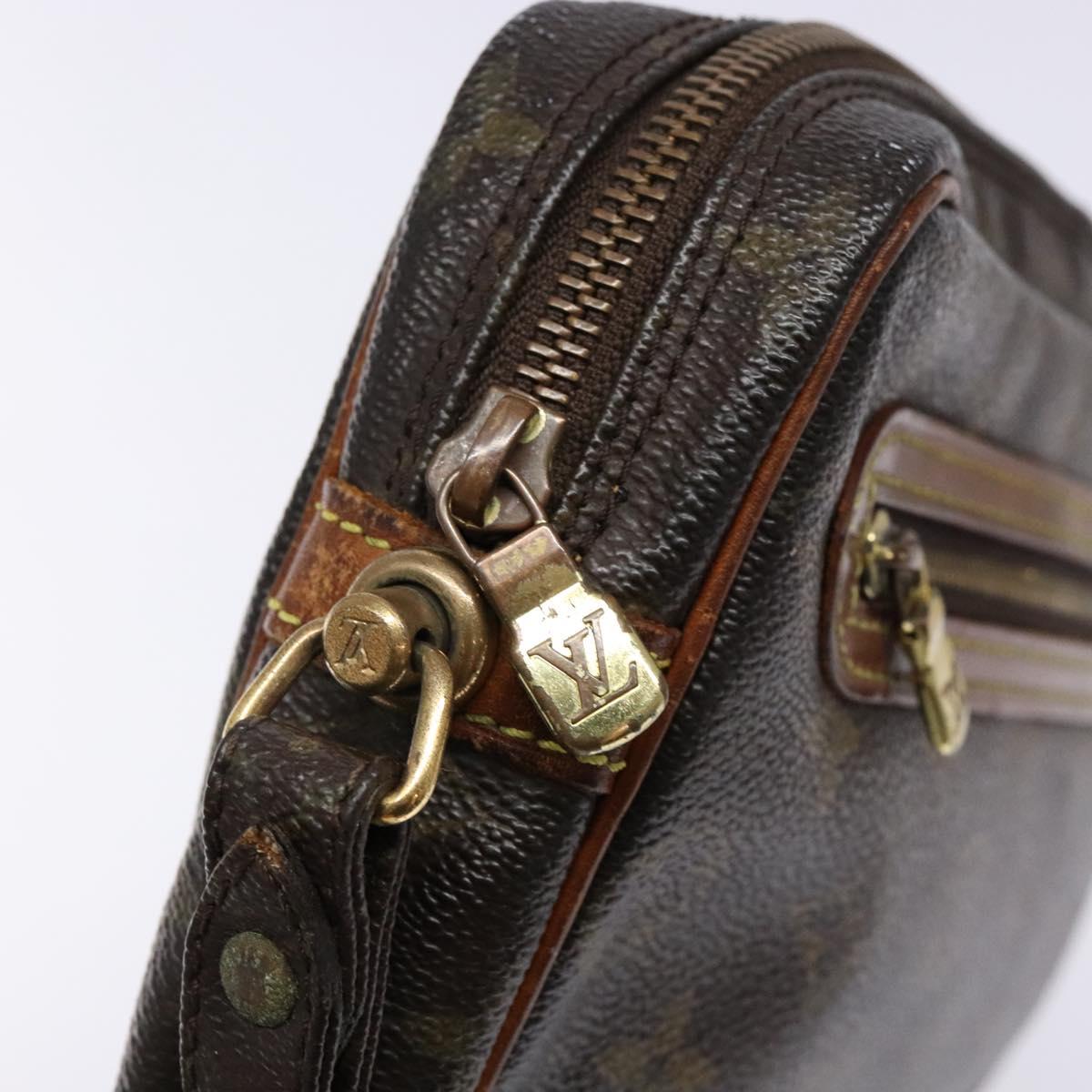 LOUIS VUITTON Monogram Marly Dragonne GM Clutch Bag M51825 LV Auth hk2872