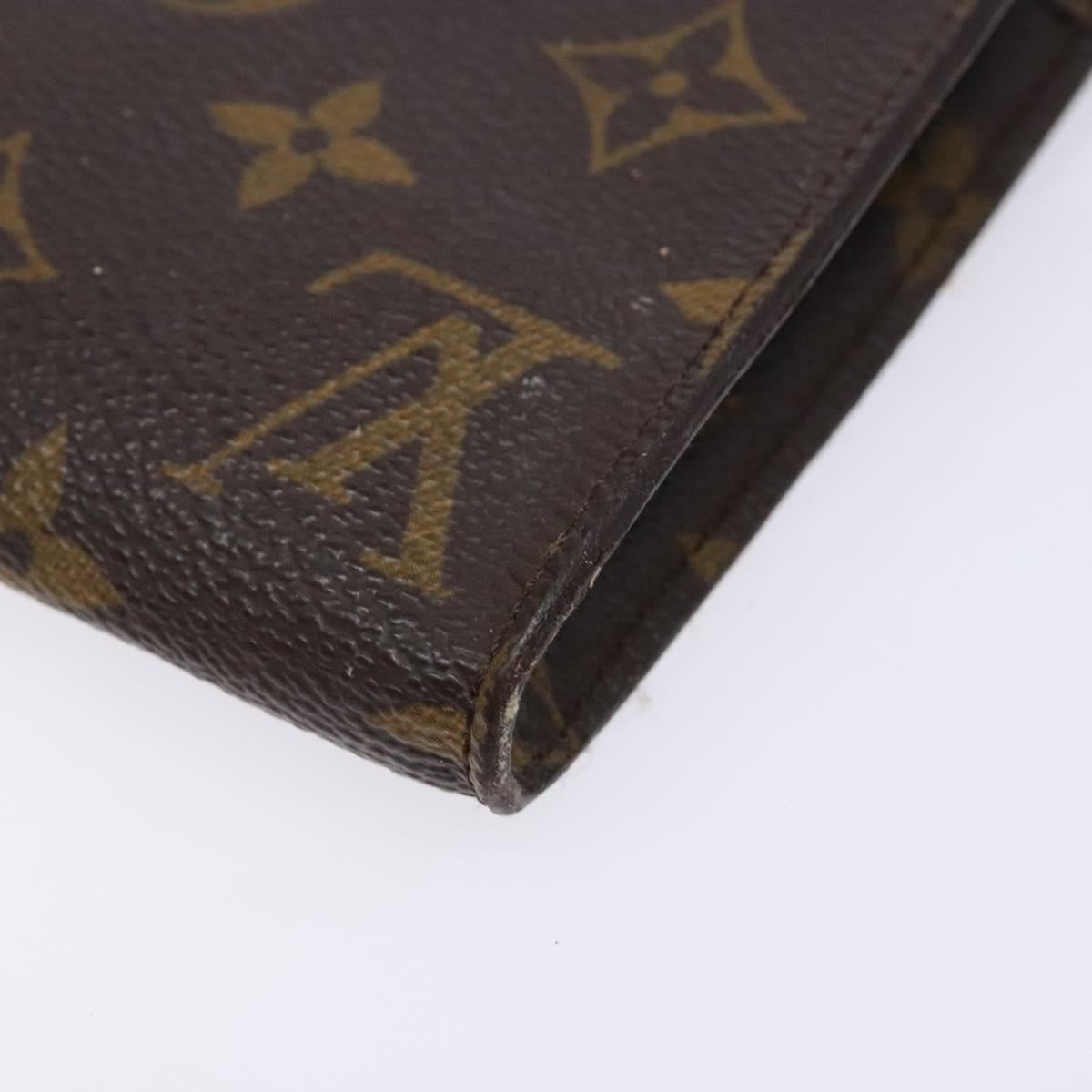 LOUIS VUITTON Monogram Bucket GM Accessory Pouch LV Auth hk2877