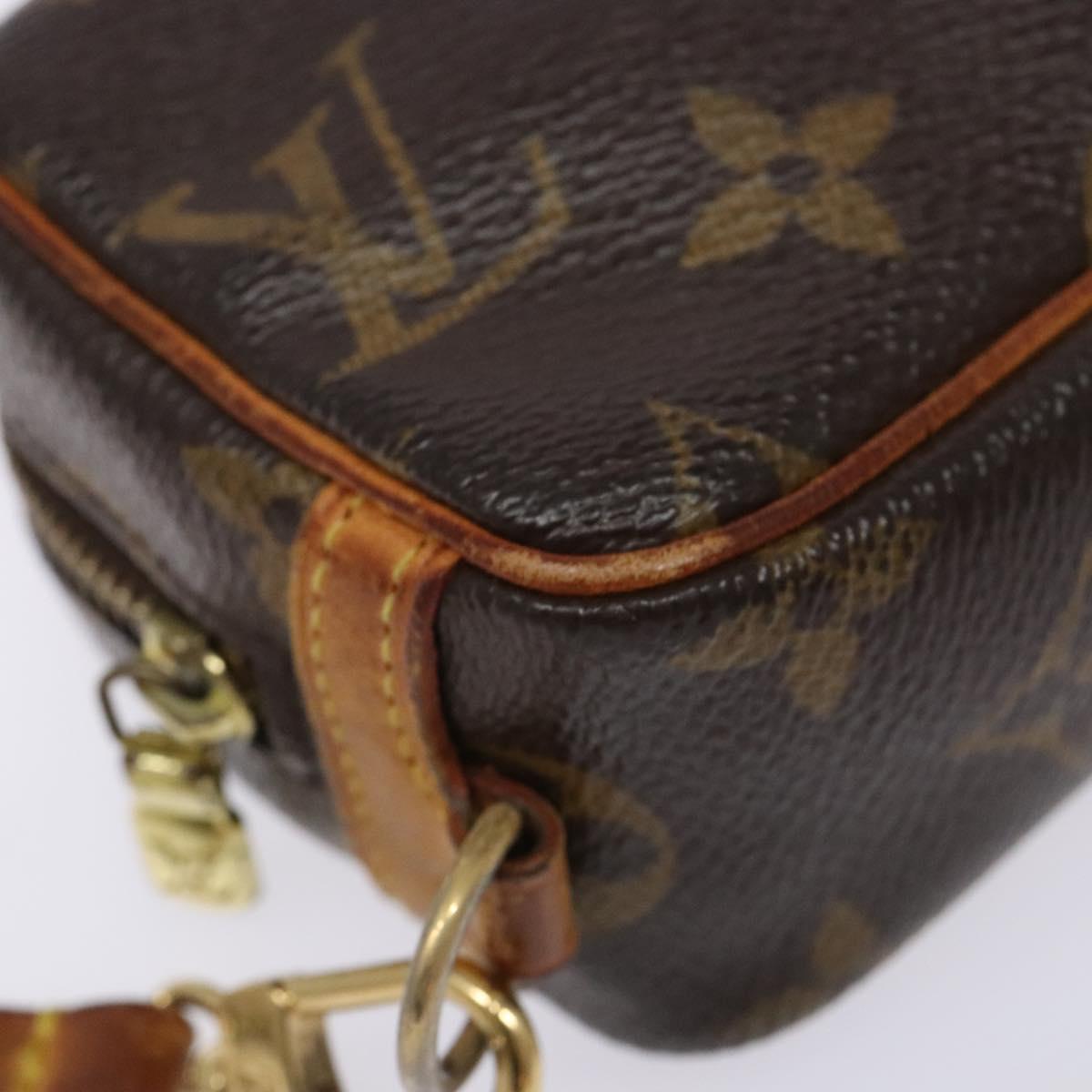LOUIS VUITTON Monogram Trousse Wapity Pouch M58030 LV Auth hk2878