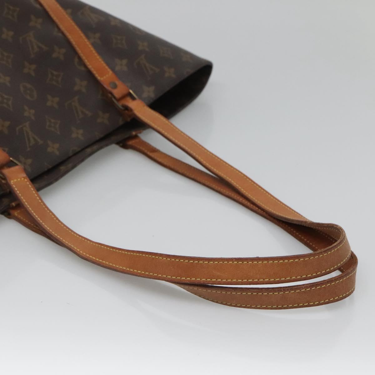 LOUIS VUITTON Monogram Sac Shopping Tote Bag M51108 LV Auth hk2885