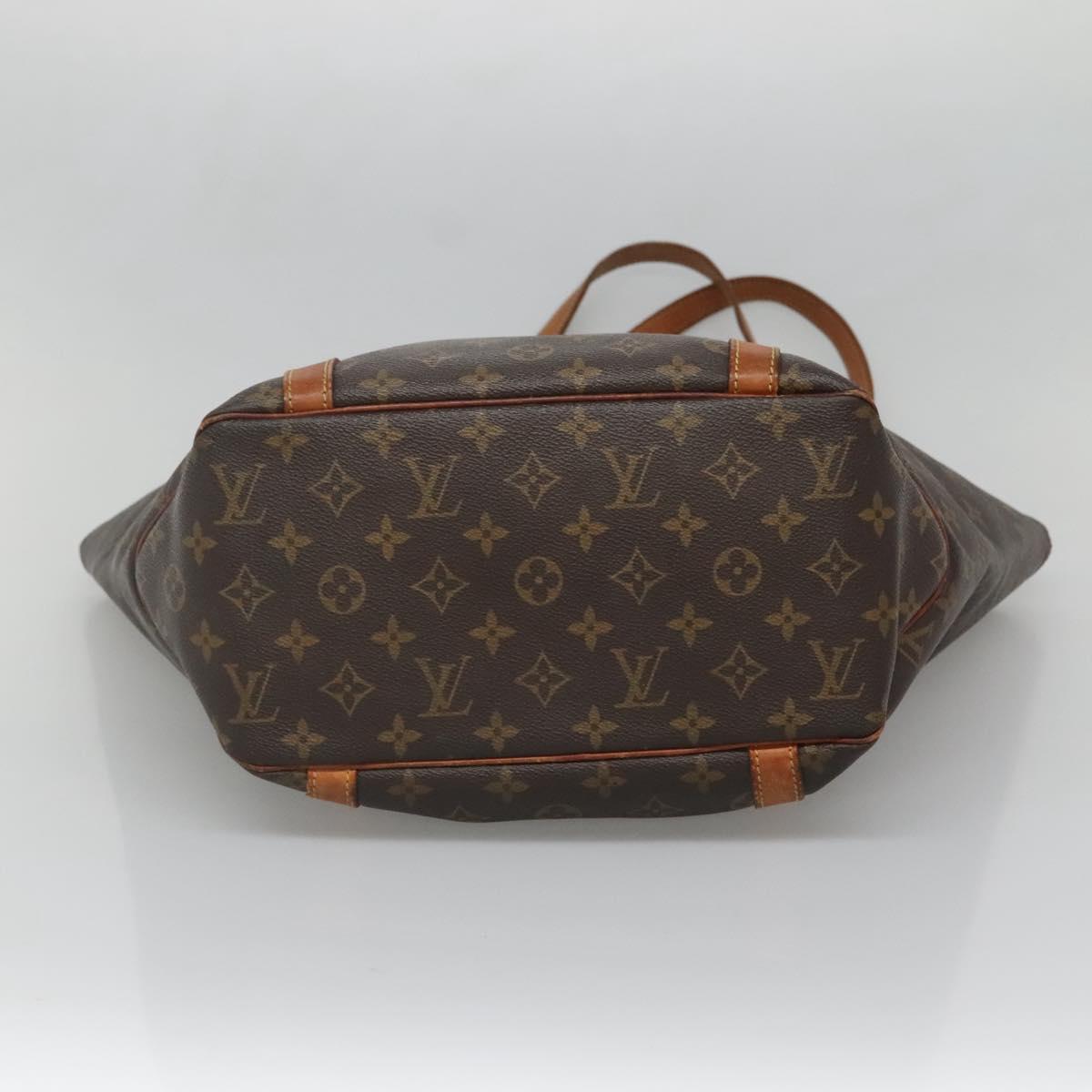 LOUIS VUITTON Monogram Sac Shopping Tote Bag M51108 LV Auth hk2885
