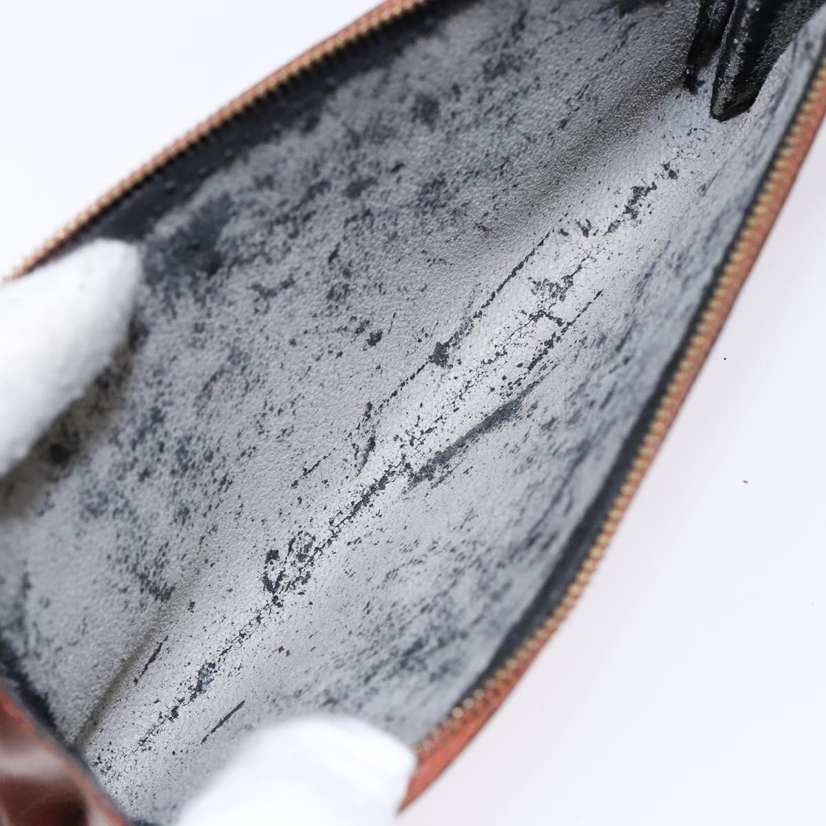 LOUIS VUITTON Epi Pochette Accessoires Accessory Pouch Brown M52953 Auth hk2893