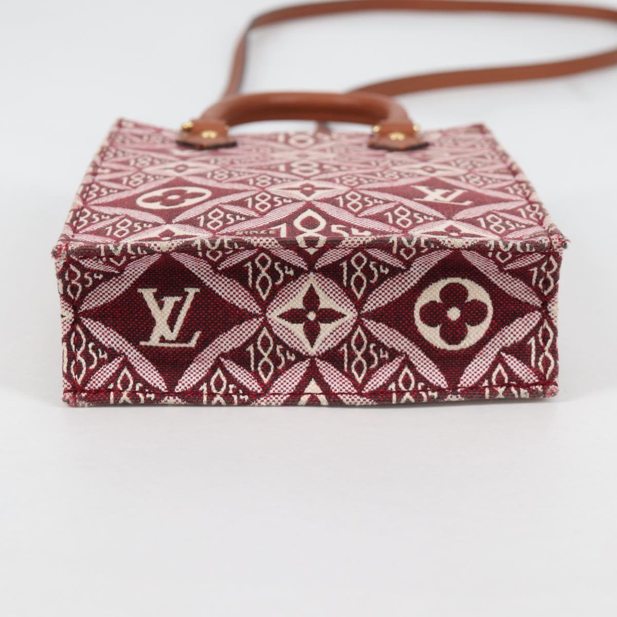 LOUIS VUITTON Monogram Jaguar Petit Sac Plat Bag 2way M69846 LV Auth hk2898SAM
