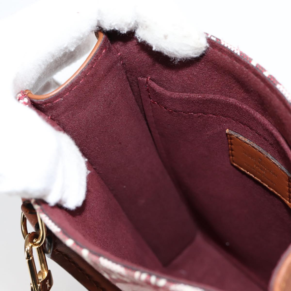 LOUIS VUITTON Monogram Jaguar Petit Sac Plat Bag 2way M69846 LV Auth hk2898M