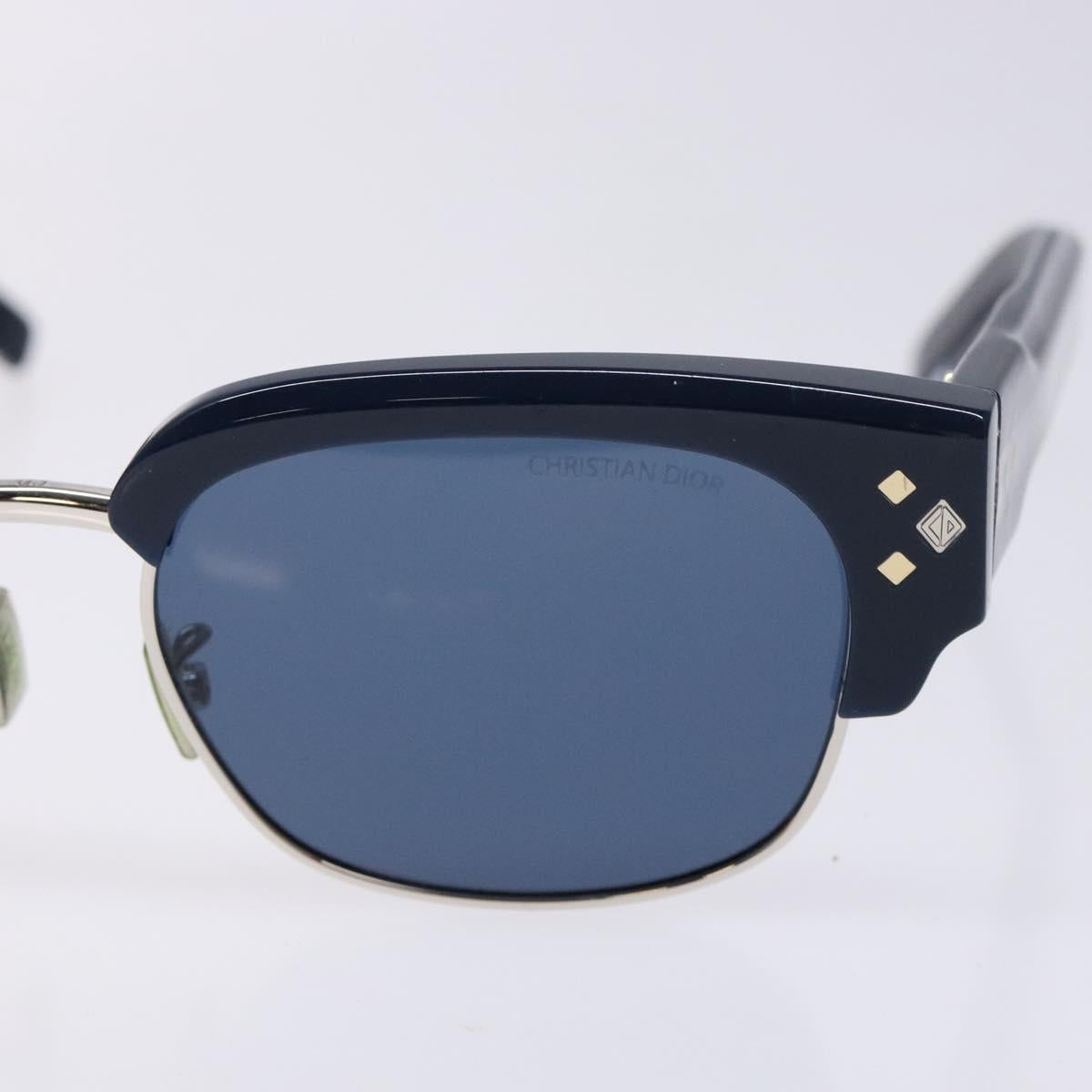 Christian Dior Sunglasses Plastic Blue Auth hk2963